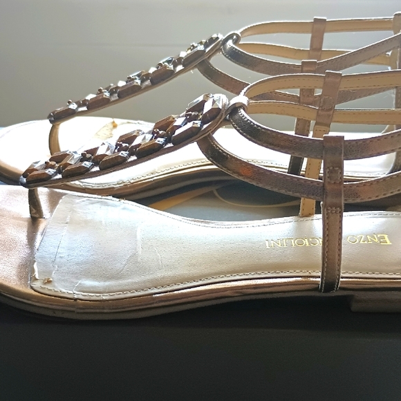 Enzo Angiolini Sandals Women's Size 7.5 - Picture 2 of 6
